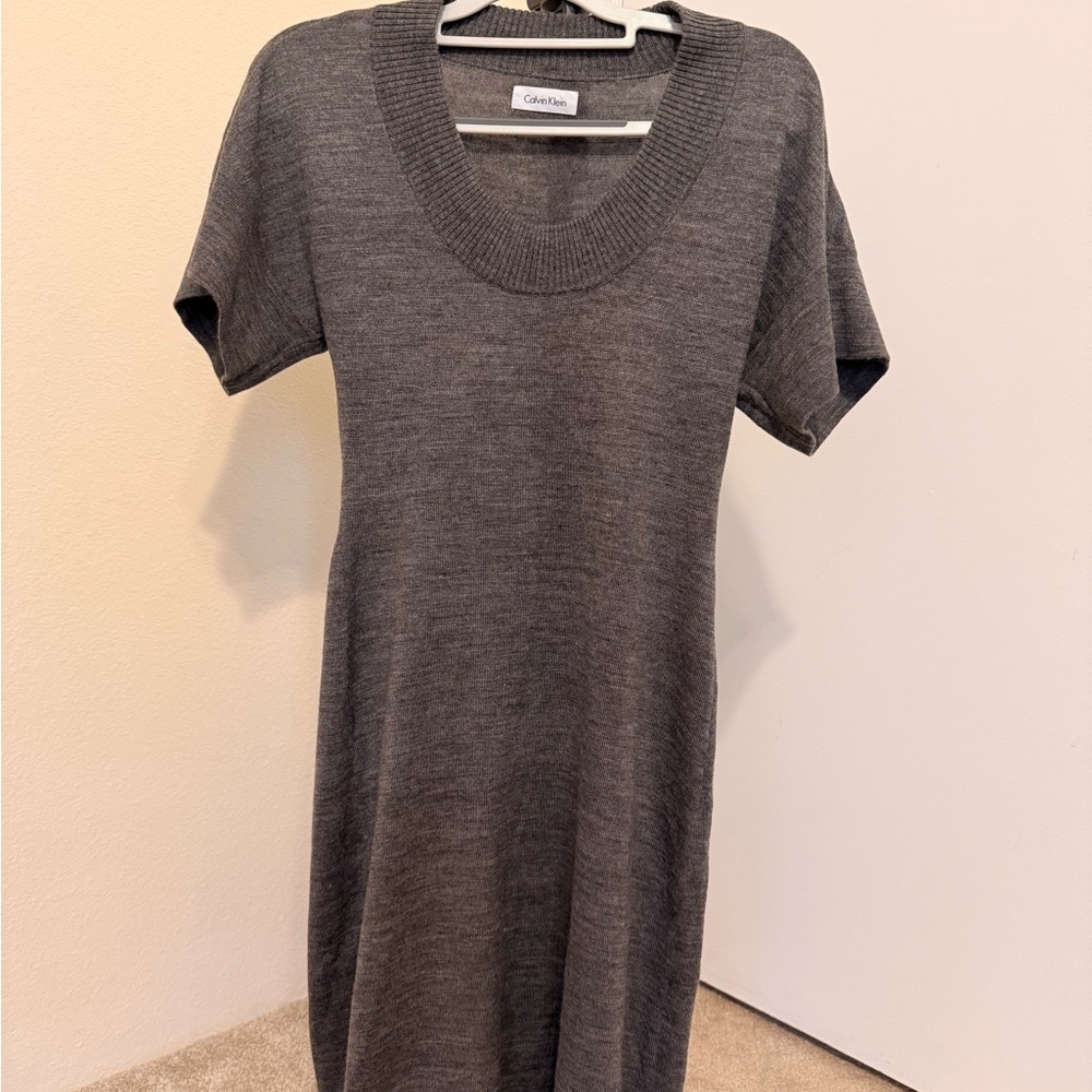 Calvin Klein Heather Gray Sweater